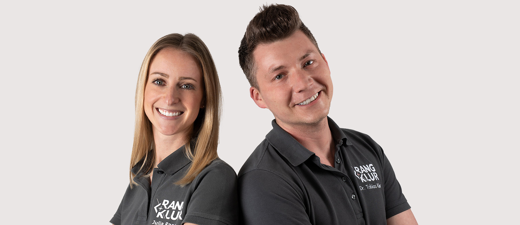 Julia Rang und Dr. Tobias Klur in der KFO Euskirchen