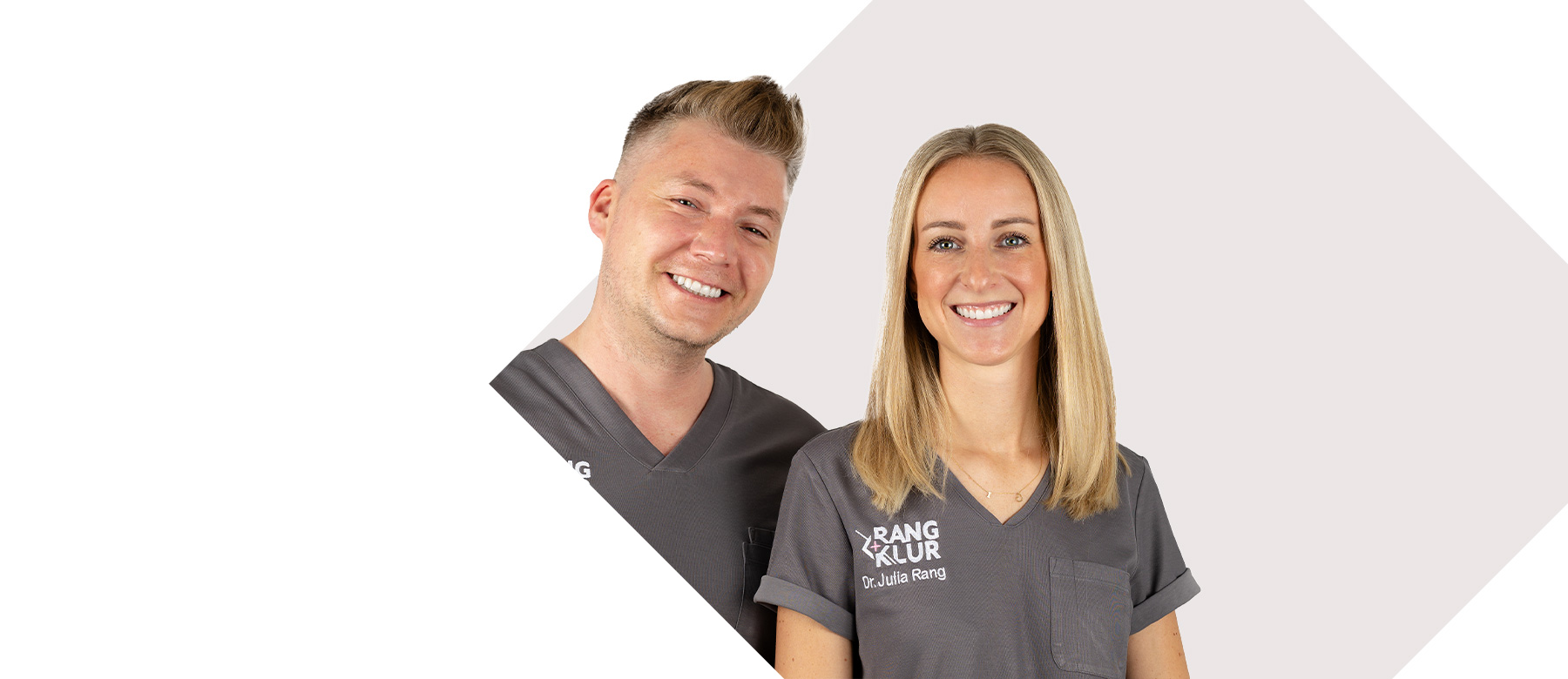 Dr. Tobias Klur und Dr. Julia Rang in der KFO Euskirchen